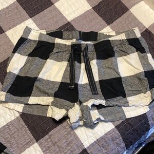 Buffalo check lounge shorts